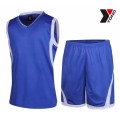 sublimation 4 colour print customize printed basketball jersey